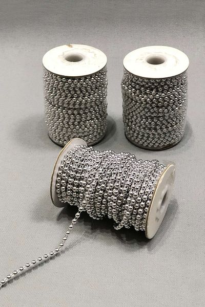 Hayalperest boncuk 4 Mm Silver Row Cut Pearl