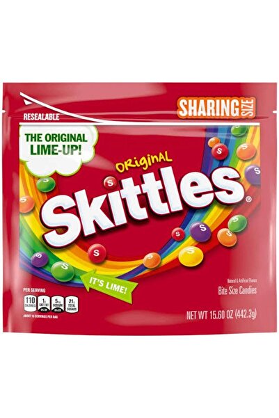 Skittles دراجي ناعم بنكهة الفاكهة - مغطى بالسكر، 442.3 جم