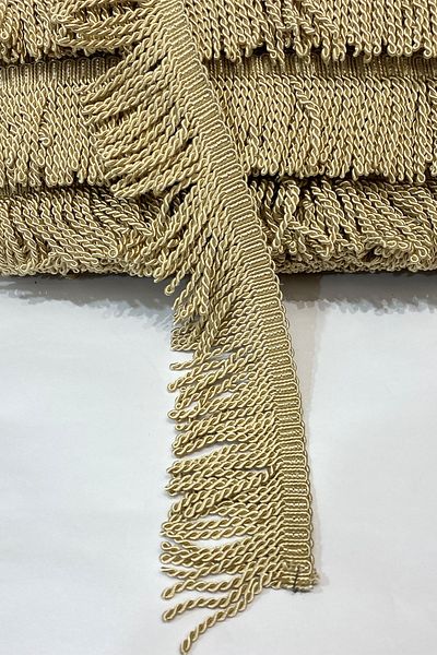 Hayalperest boncuk Cappuccino Bouillon - Fringe Tassel Detailed