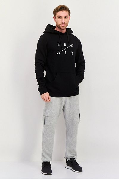 Hurley Men Sportswear Fit Outdoor Sweatshirts, Black