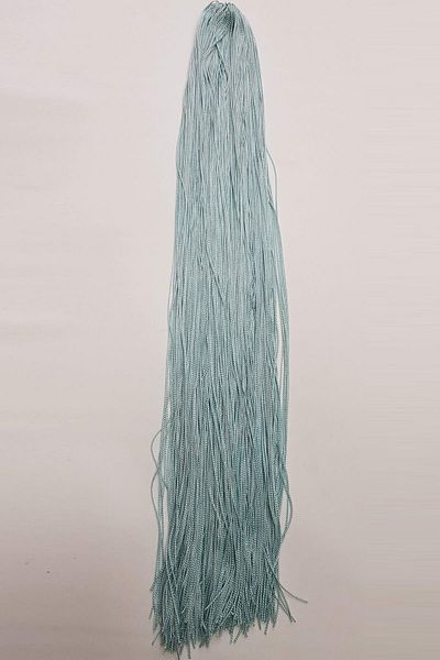 Hayalperest boncuk Water Green Single Tie Fringed Tassel 60 cm (1 Pc)