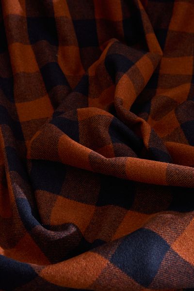 Karaca Home Orange Flannel Tv Blanket