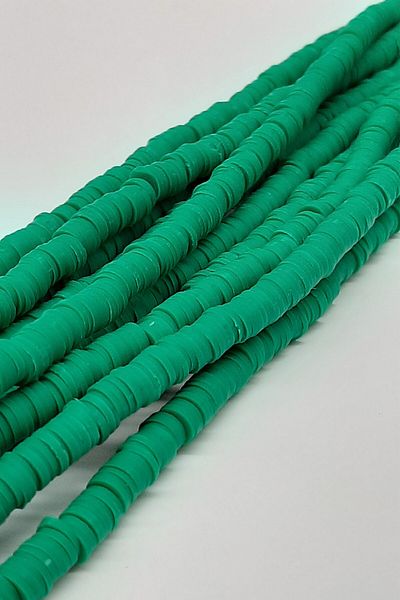 Hayalperest boncuk Πράσινες χάντρες ζύμης Fimo 6mm