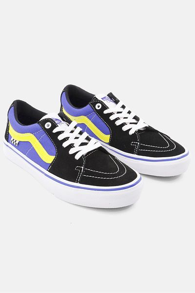 Vans Men Skate SK8-Low Lace Up Skateboard Shoes, Multicolor