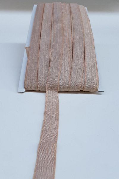 Hayalperest boncuk Bandă elastică pentru păr pudră deschisă 1,5 cm