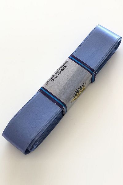Hayalperest boncuk Panglică Satin Baby Blue 3 Cm