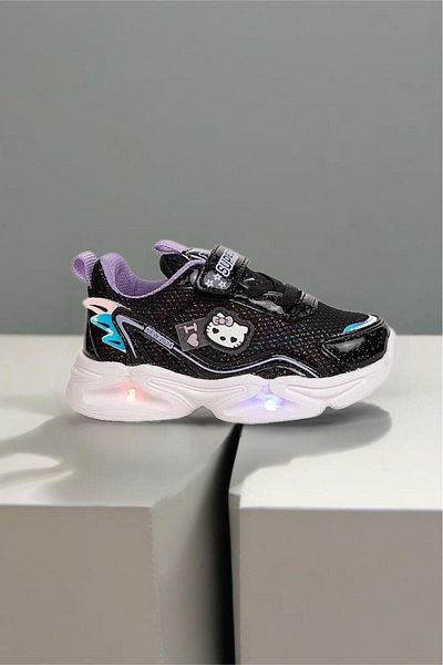 Oksit Mitty Girl's Baby Lighted Comfortable Non-Slip Sole Sneakers
