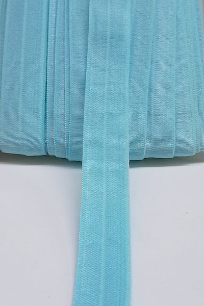 Hayalperest boncuk Bandă elastică albastru deschis 1,5 cm