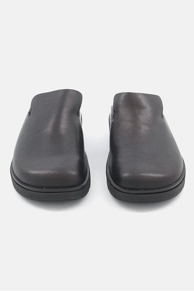 Fitflop Women Slip On Leather Clogs, Black