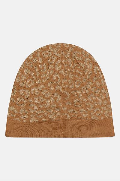 Michael Kors Women Metallic Print Bennie, Tan