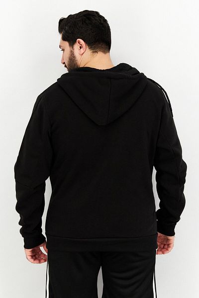 2(X)IST Men Hooded Long Sleeve Brand Logo Hoodie, Black