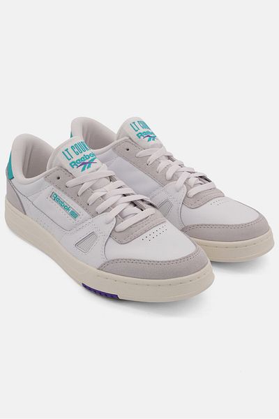 Reebok Men Lt Court Lace Up Tennis Shoes, White