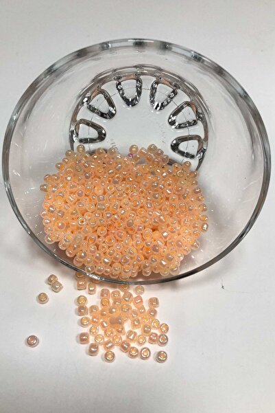 Hayalperest boncuk Sjajne Yavruağzı peskovite perle srednje veličine 4 mm 50 gr