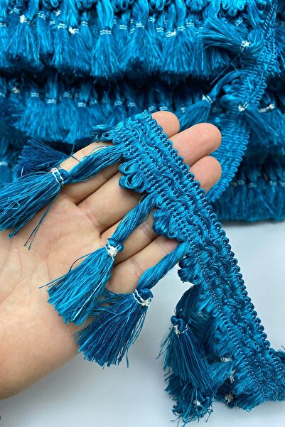 Hayalperest boncuk Topuzlu Saçak Püskül