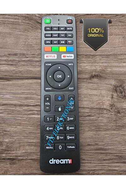 Dreamstar A4 A5 Android Kumandası > SES KOMUTLU < (Bluetooth A5 ve A4 Modeller Için) (ORJİNAL)