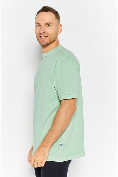 Reebok Men Sportswear Fit Shirt Sleeves Training T-shirts, Green