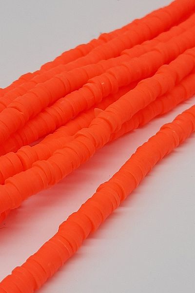 Hayalperest boncuk 6mm Dark Neon Fimo Dough Bead