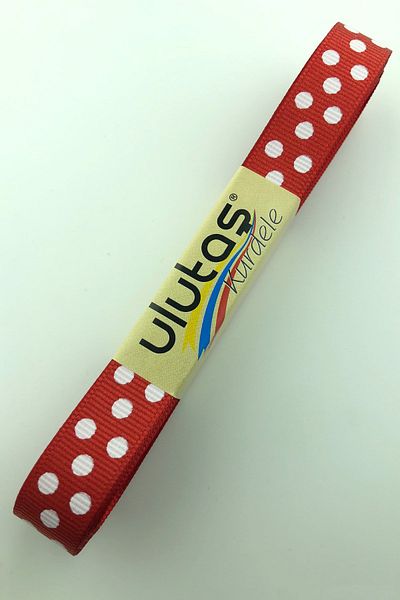 Hayalperest boncuk Πουά κορδέλα Grosgrain 1,5 εκ