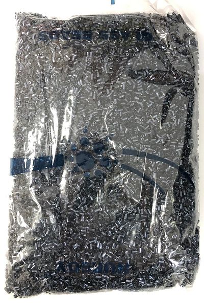 Hayalperest boncuk Μπλε Navy Twisted Cut Beads 500 γρ
