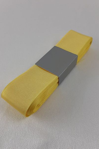 Hayalperest boncuk Κίτρινη κορδέλα Grosgrain 4 εκ