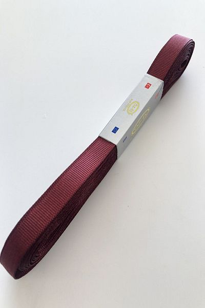 Hayalperest boncuk Κορδέλα Μπορντό Grosgrain 1 cm 10 Mt