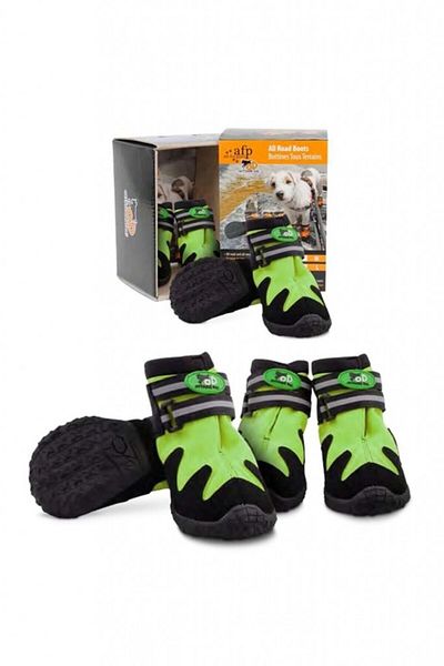Afp Green Outdoor Dog Shoes - m 5.7 cm