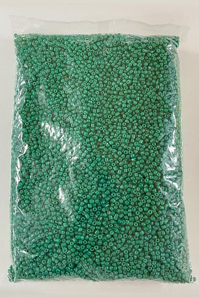 Hayalperest boncuk Matte Green Sand Beads 3 Mm 500 Gr