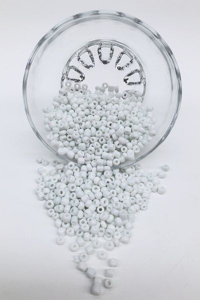 Hayalperest boncuk Matte White Sand Beads 4 Mm