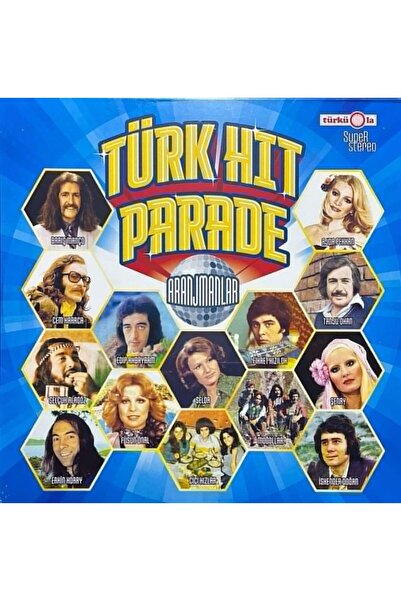 Plak İstasyonu Türk Hit Parade Türküola Almanya Baskı LP Plak