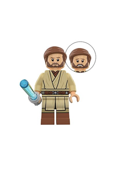 myminitoys Sw Mini Figür Obi Mini Figür Jedi Knight Master B-078