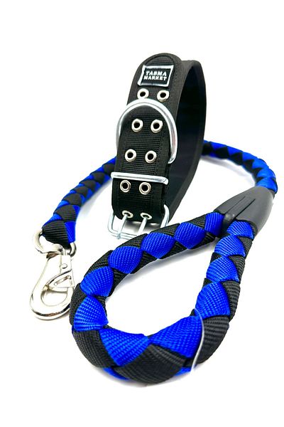 Tasma Market Pitbull Dog Walking and Neck Collar Set