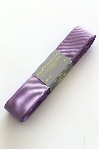 Hayalperest boncuk Panglică Grosgrain Liliac 3 Cm 10 Mt
