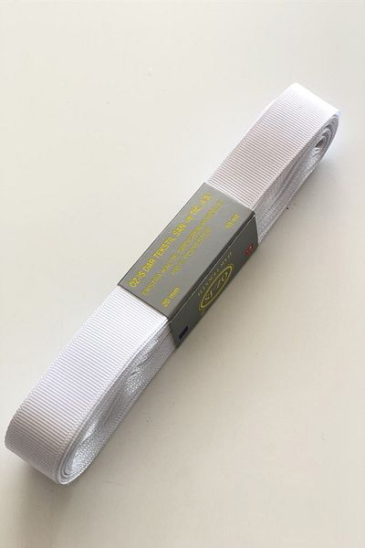 Hayalperest boncuk Λευκή Κορδέλα Grosgrain 2 cm 10 Mt
