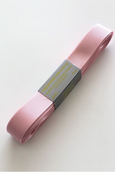 Hayalperest boncuk Κορδέλα Baby Pink Grosgrain 2 cm 10 Mt