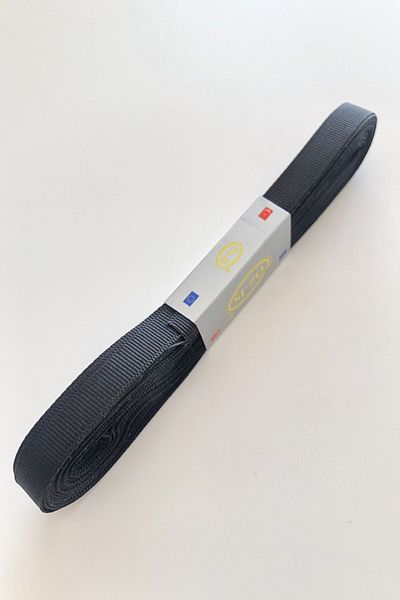 Hayalperest boncuk Panglică Grosgrain Neagră 1 Cm 10 Mt