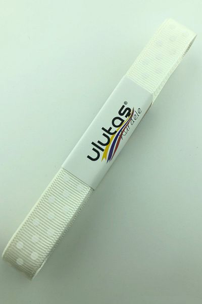 Hayalperest boncuk Κρεμ πουά Grosgrain Κορδέλα 1,5 εκ
