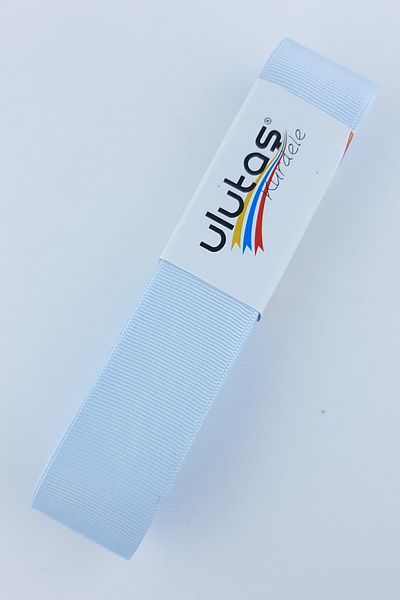 Hayalperest boncuk Ανοιχτό Baby Blue Grosgrain Κορδέλα 3 εκ. 10 Mt