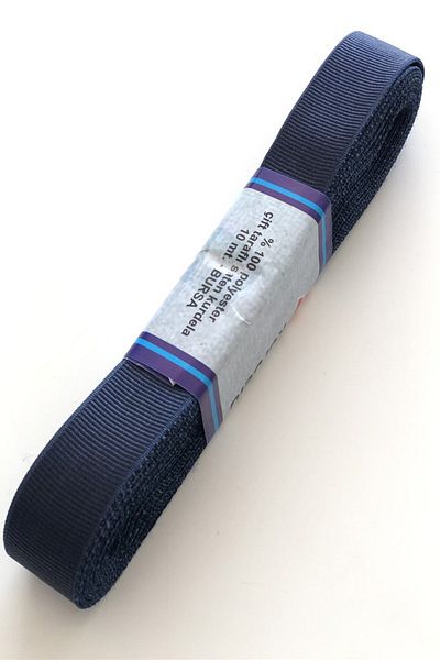 Hayalperest boncuk Panglică Grosgrain Bleumarin 2 Cm 10 Mt