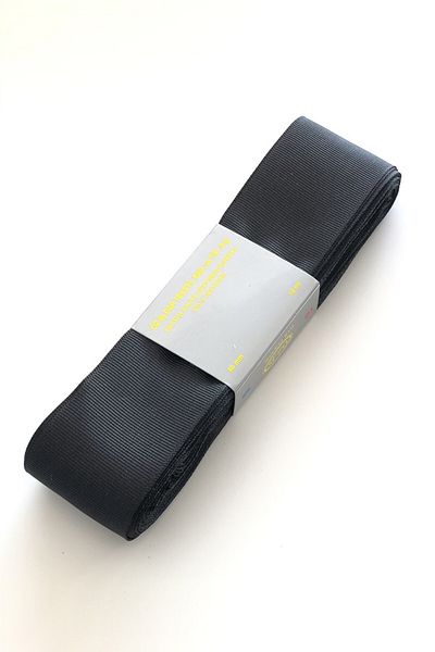 Hayalperest boncuk Panglică Grosgrain Neagră 4 Cm 10 Mt