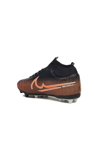 Walked Super Mercury Bilekli Boğazlı Çoraplı Halısaha Çim Dişli Krampon Futbol Ayakkabısı