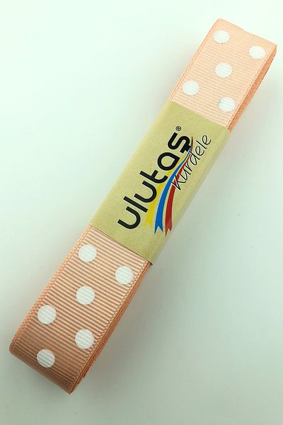 Hayalperest boncuk Polka Dot Grosgrain Ribbon 2.5 Cm