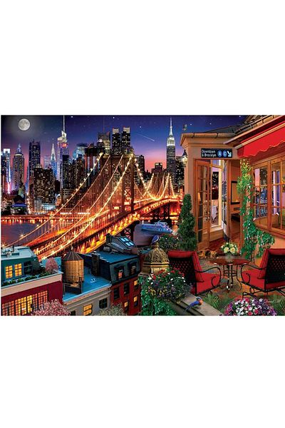 Art Puzzle Fabbatoys Terastan Brooklyn 1500 Piece Puzzle / Age 15