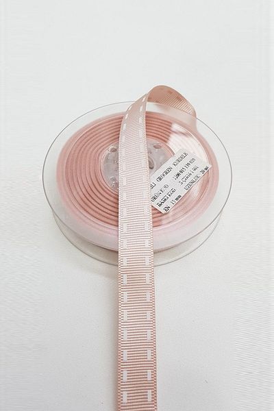Hayalperest boncuk Τσάι Ροζ Χρώμα Grosgrain Κορδέλα με θέμα το μωρό 1,5 εκ