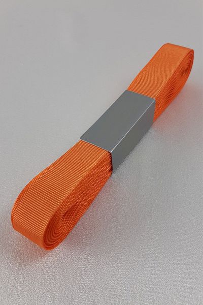 Hayalperest boncuk Πορτοκαλί Grosgrain Κορδέλα 2 εκ