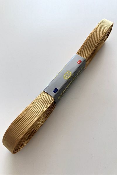 Hayalperest boncuk Panglică Grosgrain Culoare Miere 1 Cm 10 Mt