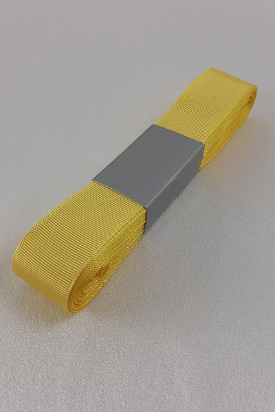 Hayalperest boncuk Κίτρινη κορδέλα Grosgrain 3 εκ