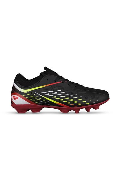 M.P. Ghete de fotbal pentru bărbați - cu șireturi, NEGRU-ROSU, M.P 241-1359MR