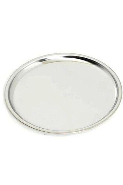 NY HOME 2-Piece Steel 23 cm Round Tee, Coffee, Cake Decorative Service Table