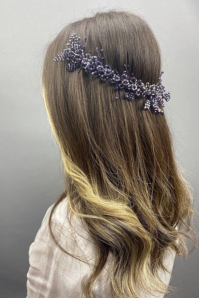 Hayalperest boncuk Accesoriu de păr Sıla Model Bridal Henna