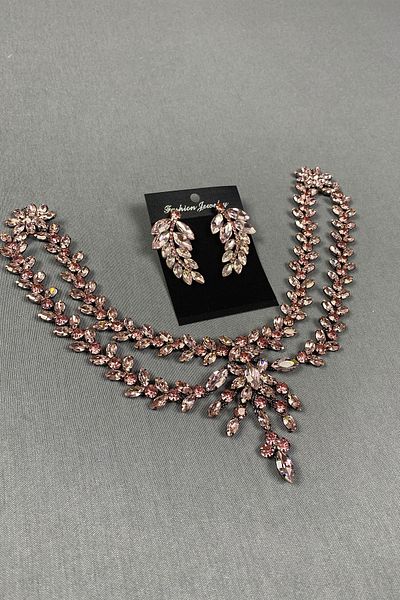 Hayalperest boncuk Accesoriu de păr Henna de mireasă Sultan Stone și cercei cu pietre prețioase